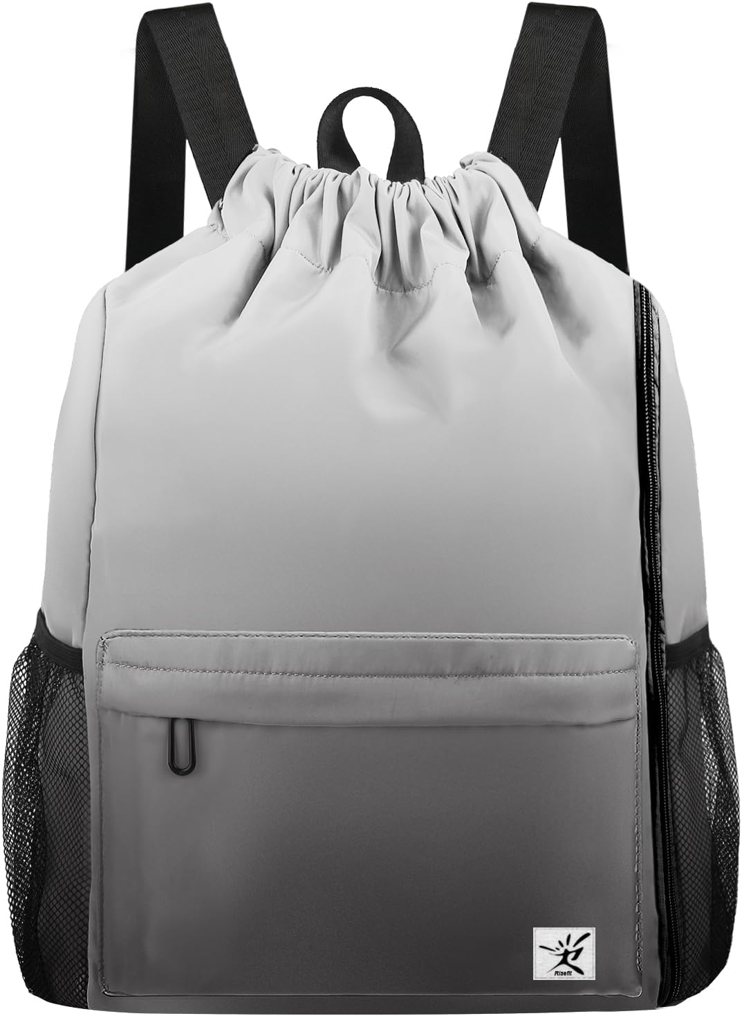 Drawstring Gym Bag - Drawstring Backpack with Mesh Pockets String