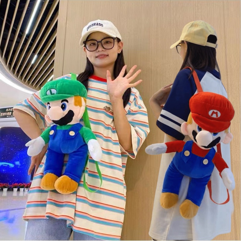 Marios Plushes Mini Backpacks  - Fashion Backpack Women avaliação e preço