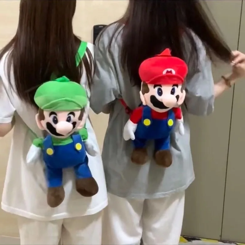 Marios Plushes Mini Backpacks  - Fashion Backpack Women avaliação e preço
