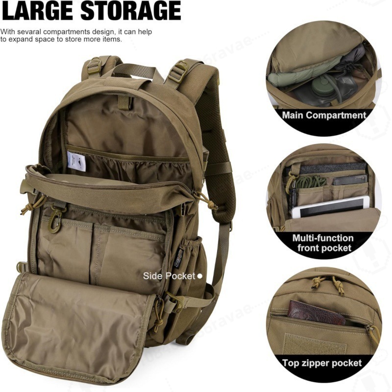 Waterproof Outdoor Tactical Ba - Rucksack Military Style avaliação e preço