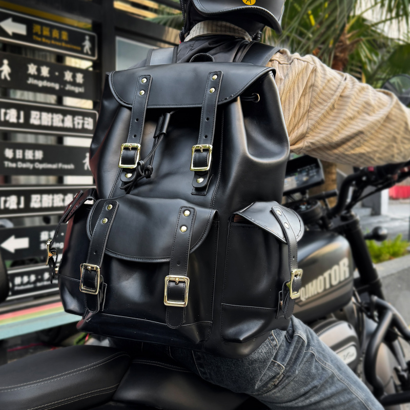 New Arrivals Leather Backpack  - Leather Backpack Vintage avaliação e preço