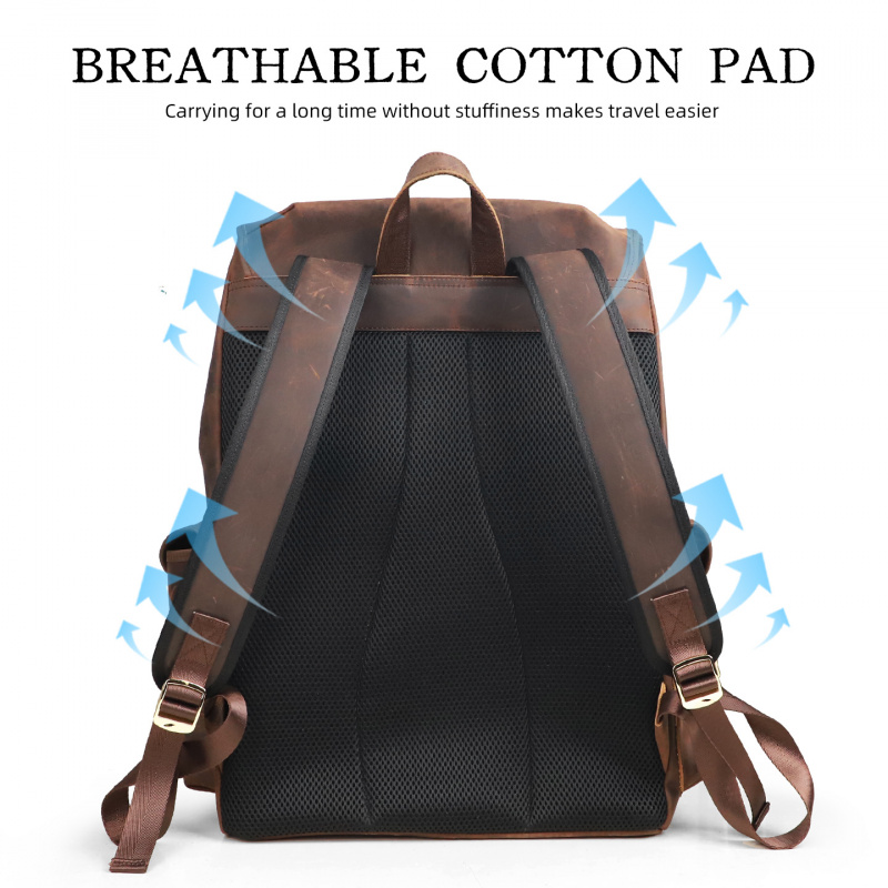 New Arrivals Leather Backpack  - Leather Backpack Vintage avaliação e preço