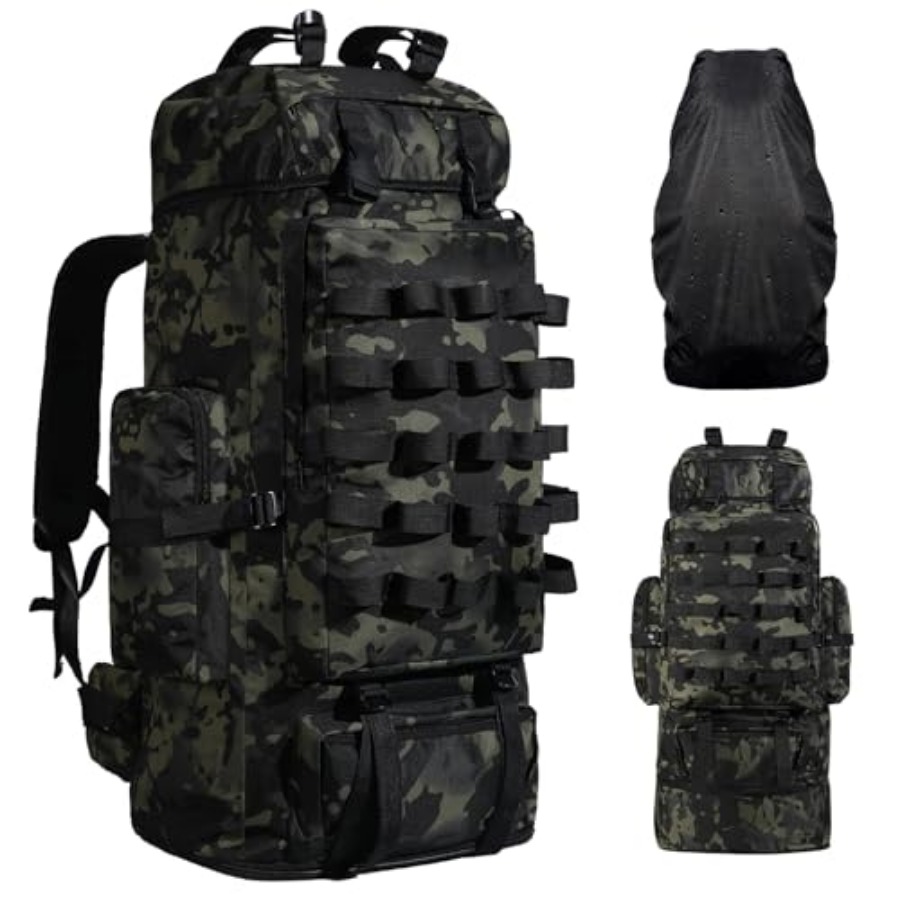 70L/100L Camping Hiking Backpa - Hiking Backpack Waterproof avaliação e preço