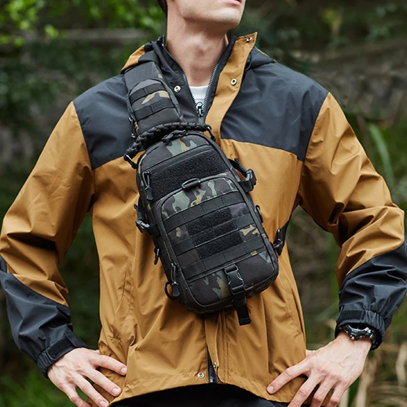 Men's Waist Bag Sports Shoulde - Sling Backpack Shoulder avaliação e preço