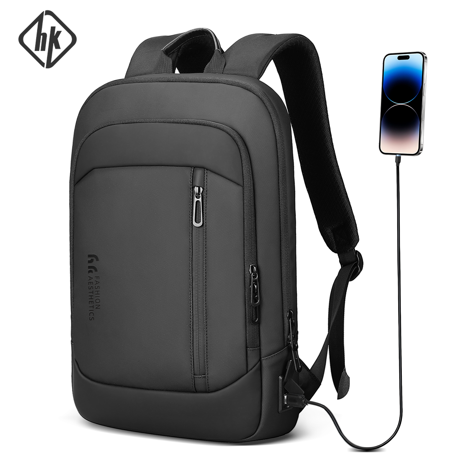 HK Lightweight Men's Business  - Laptop Backpack 15.6 avaliação e preço