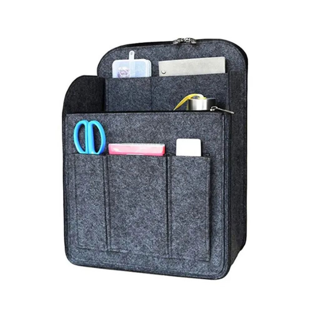Multi-Pocket Insert Bag Organi - Backpack Insert Organizer avaliação e preço