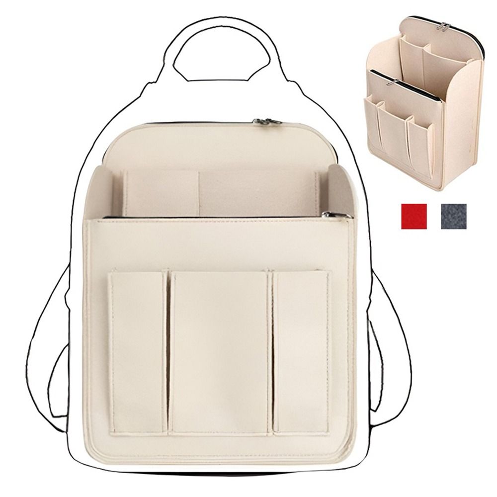 Multi-Pocket Insert Bag Organi - Backpack Insert Organizer avaliação e preço