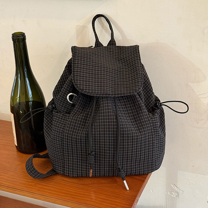 Plaid Laptop Lightweight Backp - Canvas Backpack Casual avaliação e preço