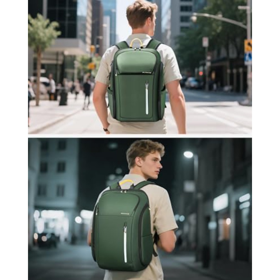 Laptop Backpack for Men, Buses - Travel Backpack Anti Theft avaliação e preço