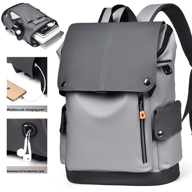 Men's Large Capacity Laptop Ba - Business Backpack Brief avaliação e preço