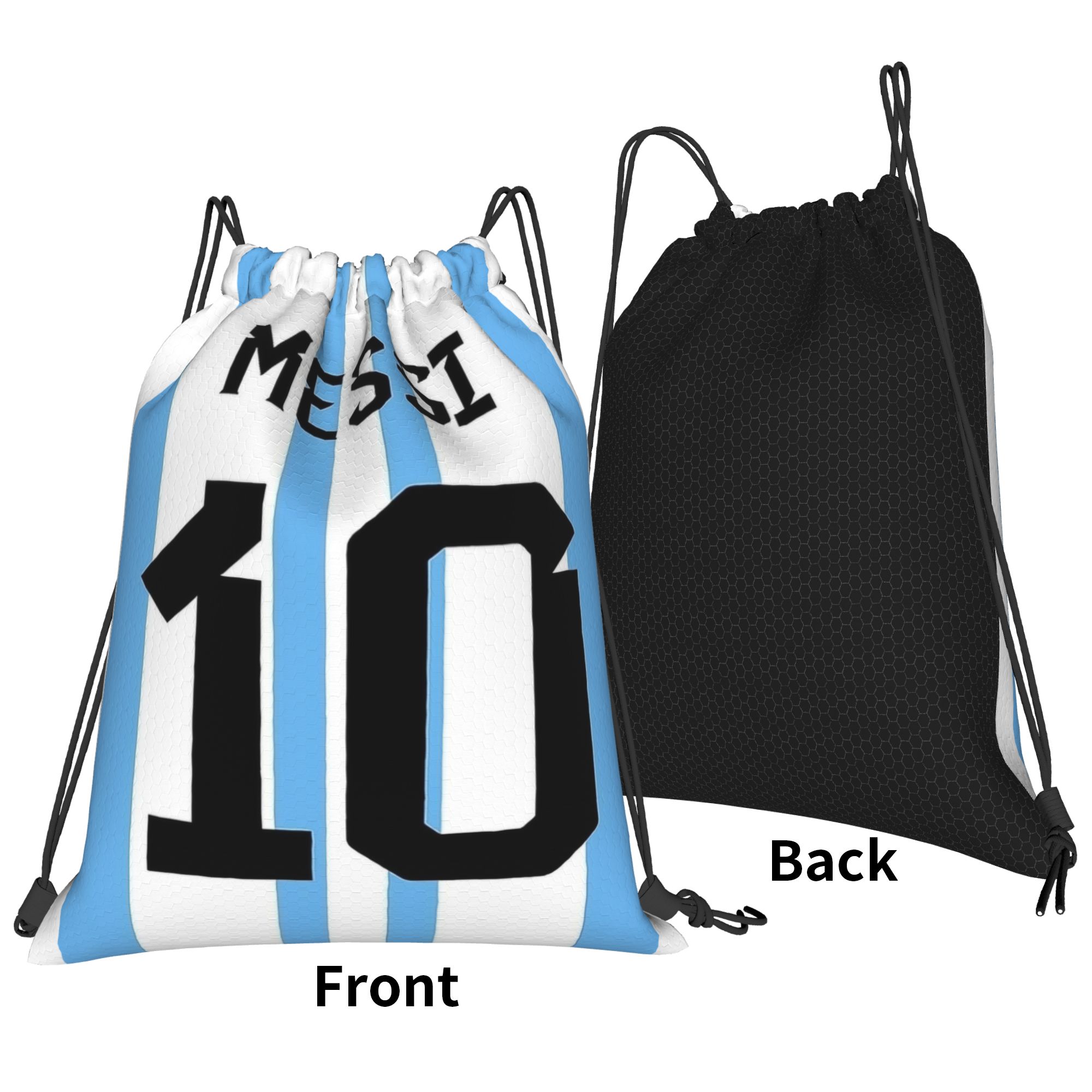 Messis 10 Soccer Football Draw - Drawstring Gym Bag avaliação e preço
