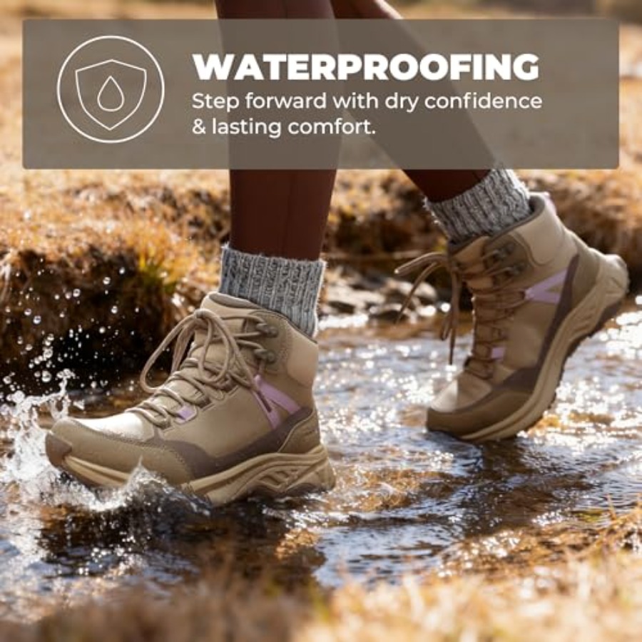NORTIV Women's Hiking Boots Wa - Hiking Backpack Waterproof avaliação e preço