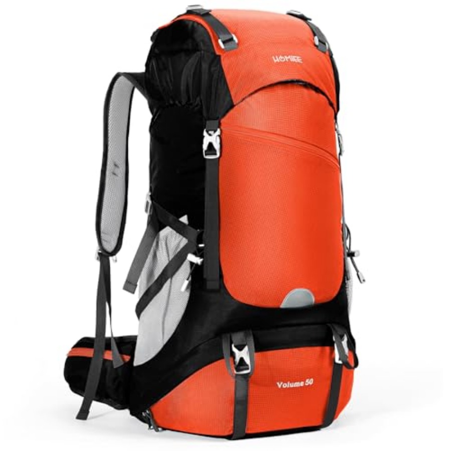 50L Hiking Backpack Travel Bag - Hiking Backpack Waterproof avaliação e preço