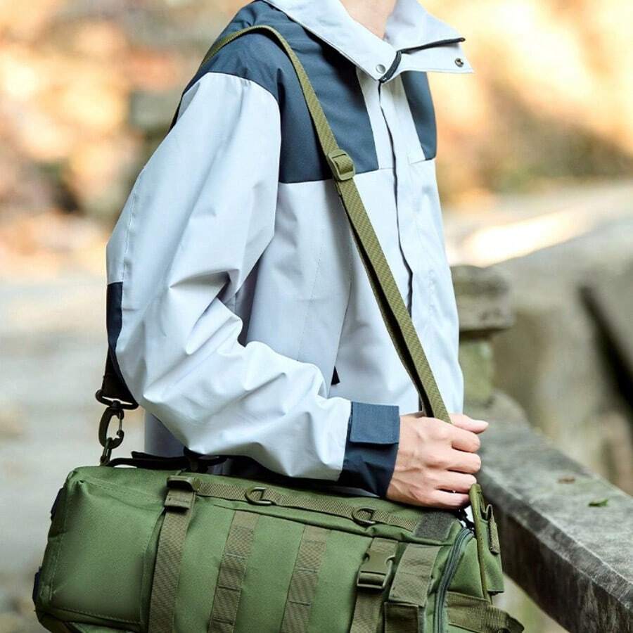 Large Capacity Tactical Backpa - Hiking Backpack Waterproof avaliação e preço