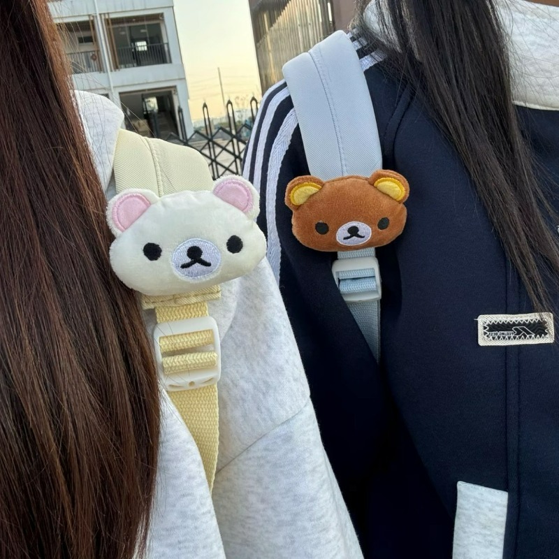 Kawaii Rilakkuma Plush Pendant - Mini Backpack Purse avaliação e preço