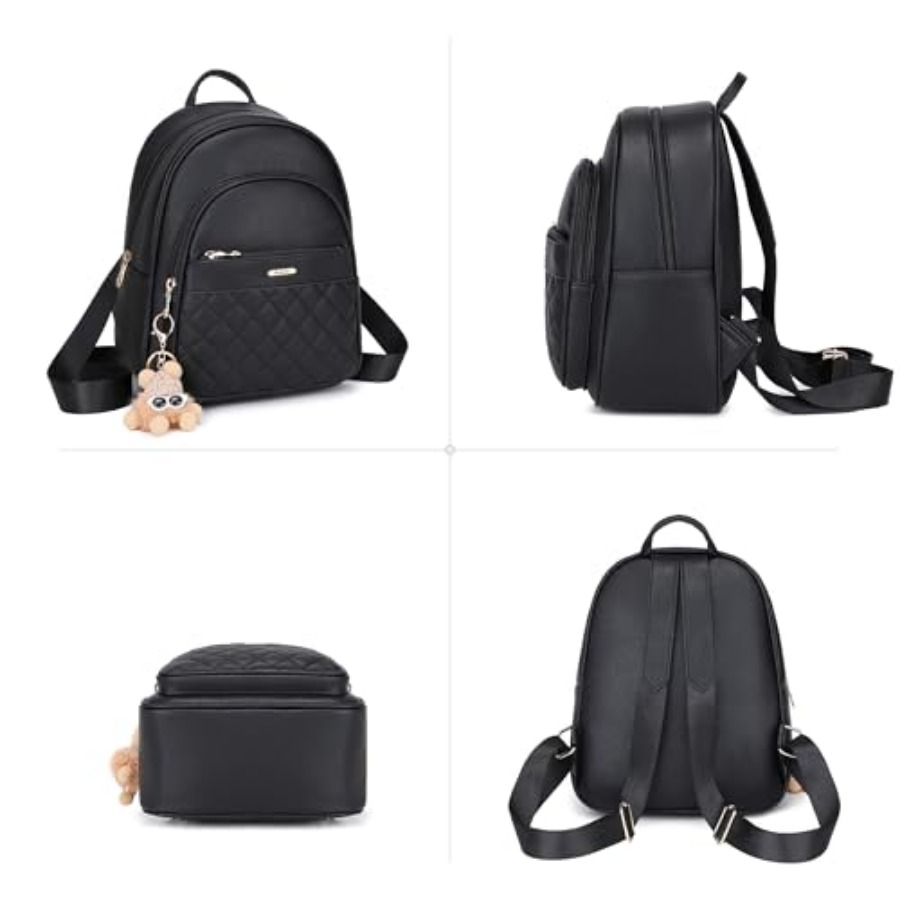 Mini Leather Backpack Purse fo - Mini Backpack Purse avaliação e preço