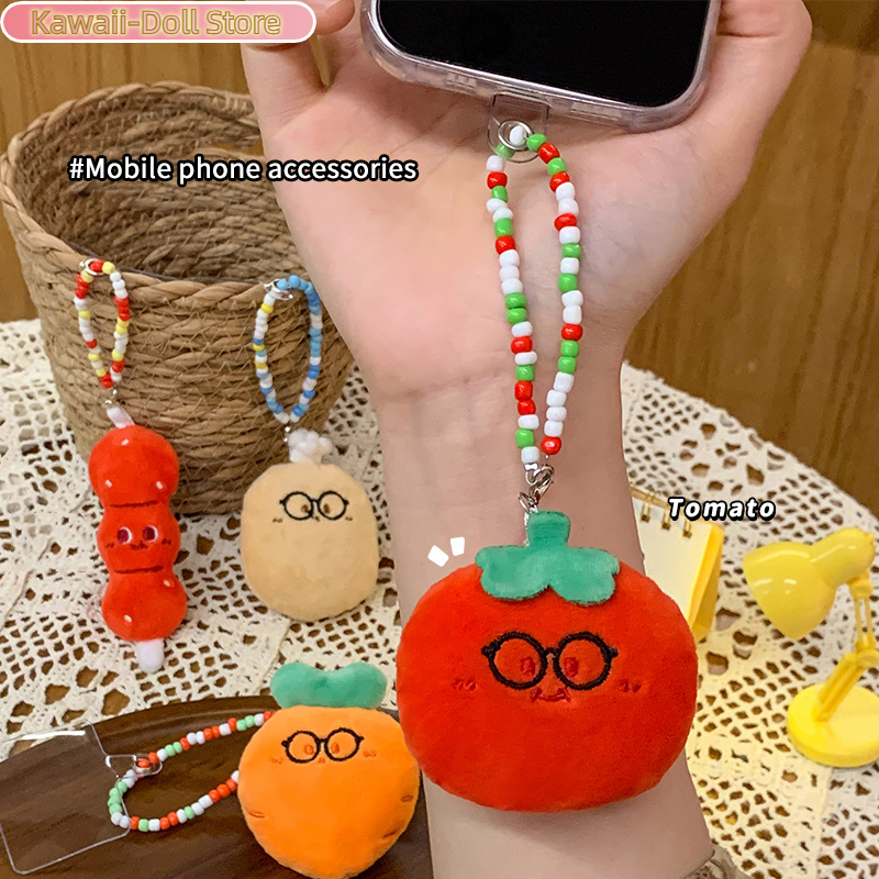 Tomato Carrot Plush Beaded Pho - Backpack Diaper Bag avaliação e preço