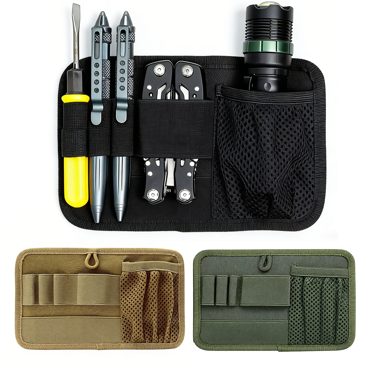 Modular Hook Loop Panel EDC Or - Backpack Insert Organizer avaliação e preço