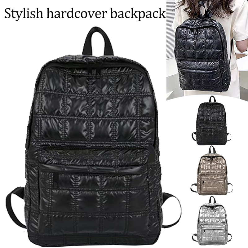 Trendy Stylish Shiny Backpack  - Canvas Backpack Casual avaliação e preço