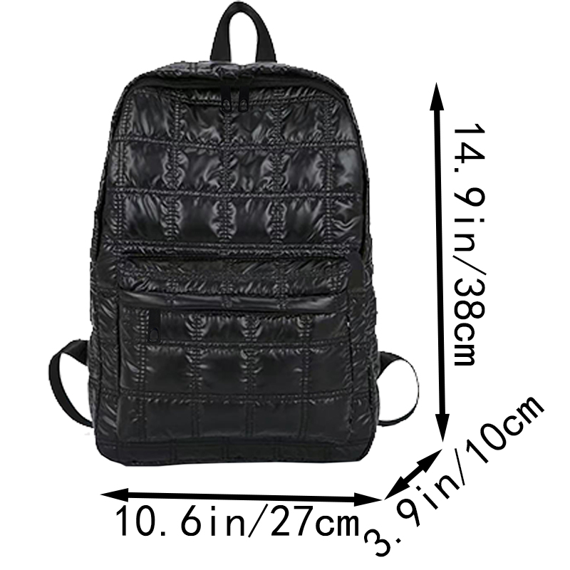 Trendy Stylish Shiny Backpack  - Canvas Backpack Casual avaliação e preço