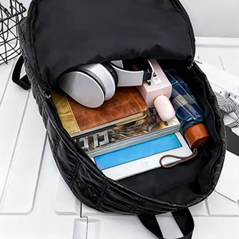 Trendy Stylish Shiny Backpack  - Canvas Backpack Casual avaliação e preço