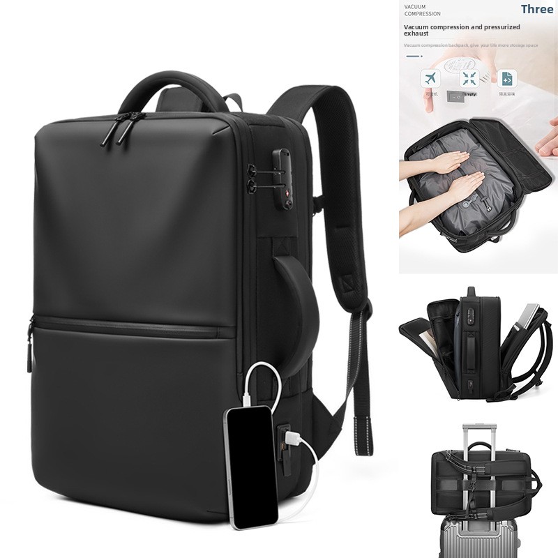 Multi-functional Men's Vacuum  - Business Backpack Brief avaliação e preço