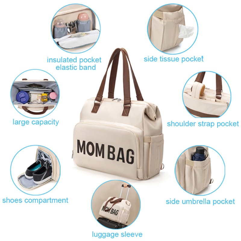 3pcs/set Baby Diaper Bag Baby  - Backpack Insert Organizer avaliação e preço