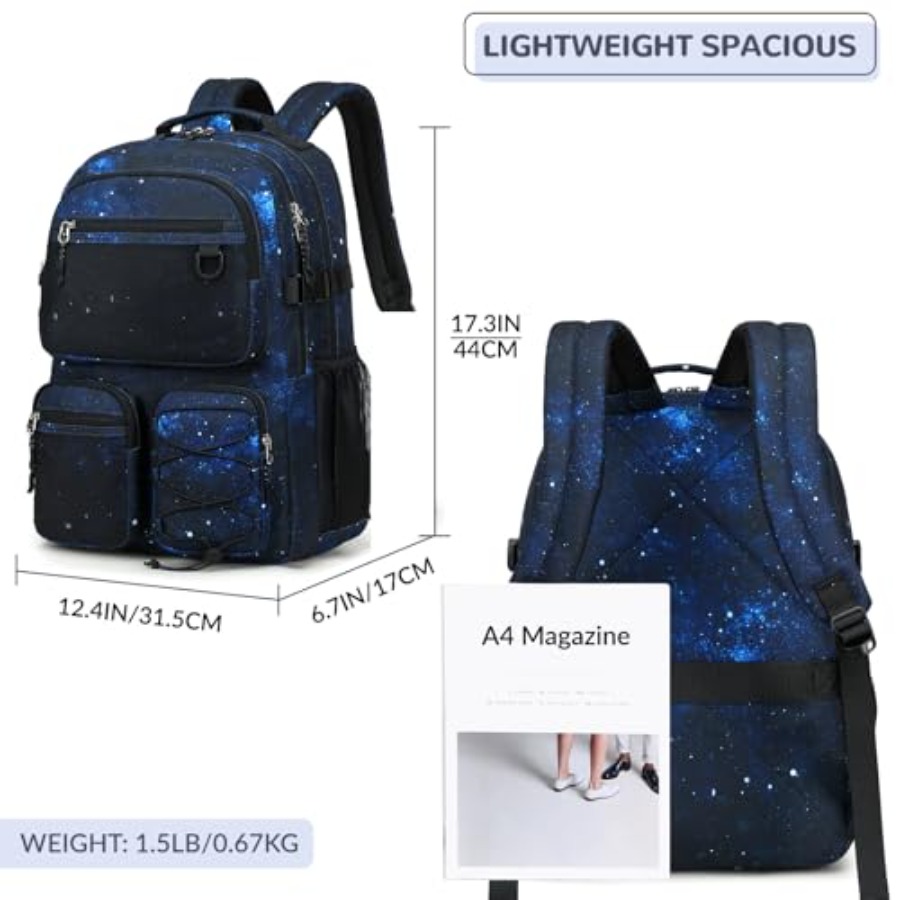 Multi-Pocket Backpack for Trav - Laptop Backpack 15.6 avaliação e preço
