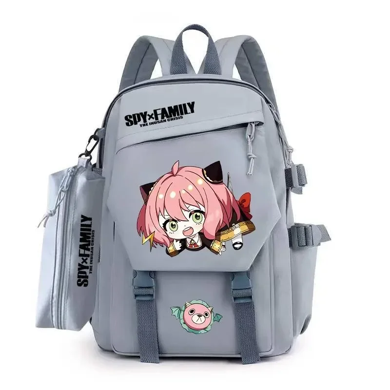 Chibi, 43x30x14cm, Spy x Famil - School Backpack Teen avaliação e preço