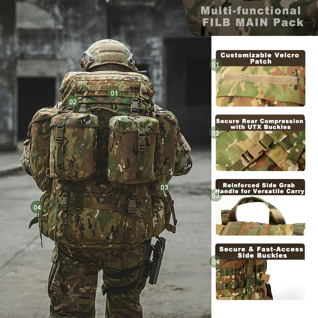 USMC FILBE Main Pack – OCP Cam - Rucksack Military Style avaliação e preço