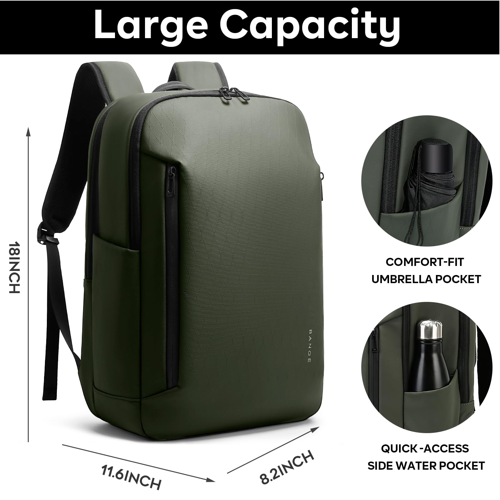 BANGE Fashion Simple Design Wo - Fashion Backpack Women avaliação e preço