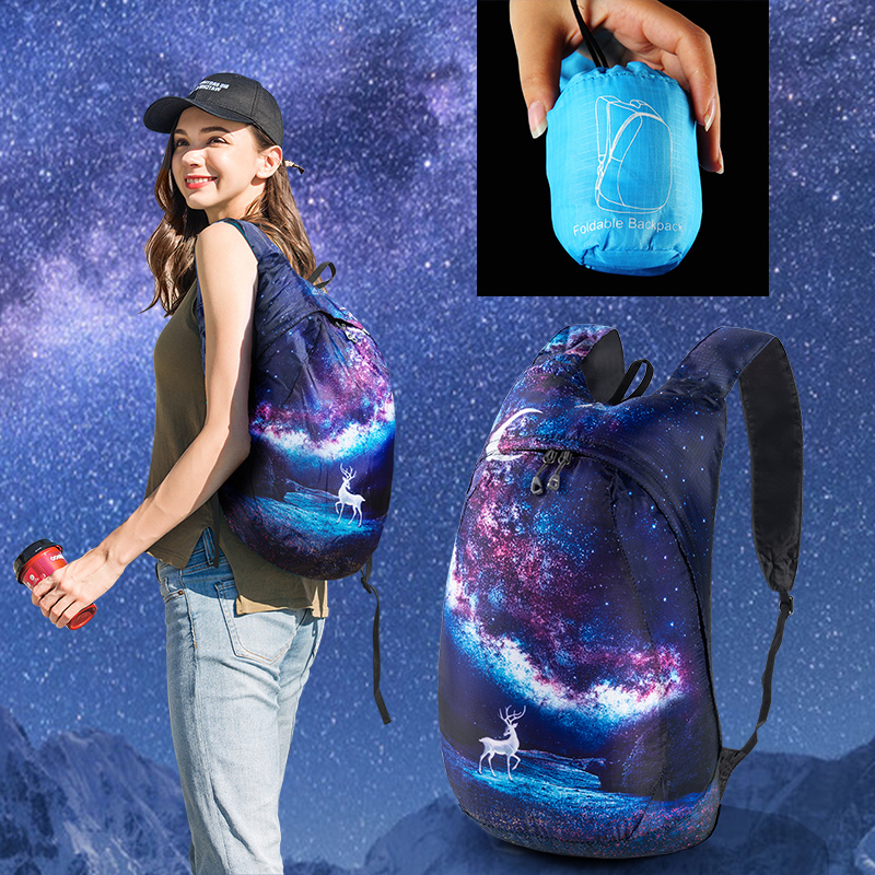 PLAYKING  Lightweight Backpack - Foldable Backpack Small avaliação e preço