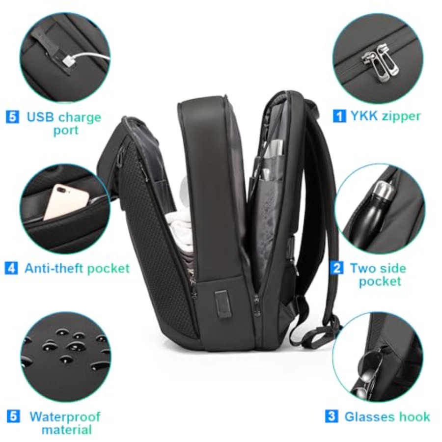 Smart Business Laptop Backpack - Laptop Backpack 15.6 avaliação e preço