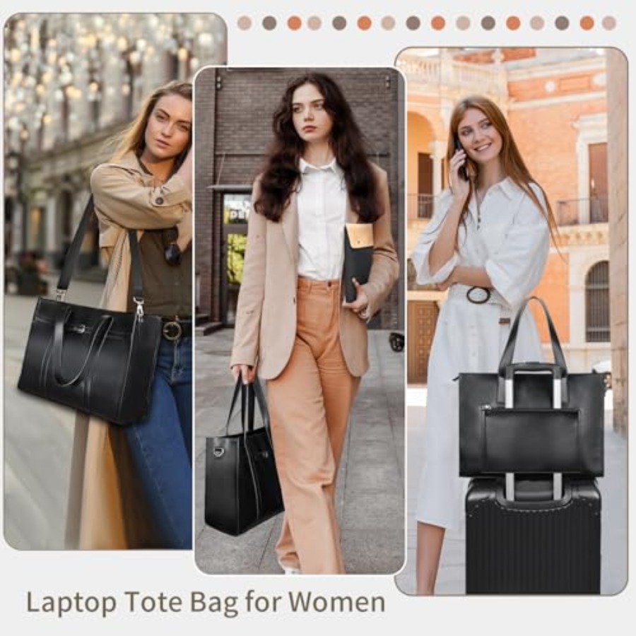 ESTARER Women's Laptop Leather - Laptop Sleeve Removable avaliação e preço