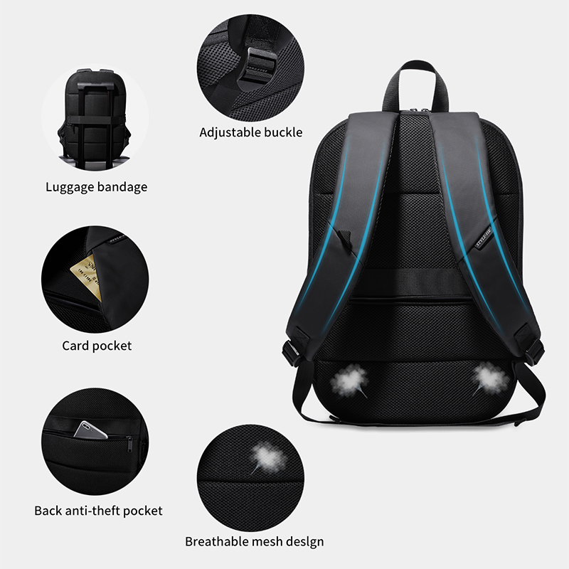 Heroic Knight Ultra-Thin Busin - Laptop Backpack 15.6 avaliação e preço