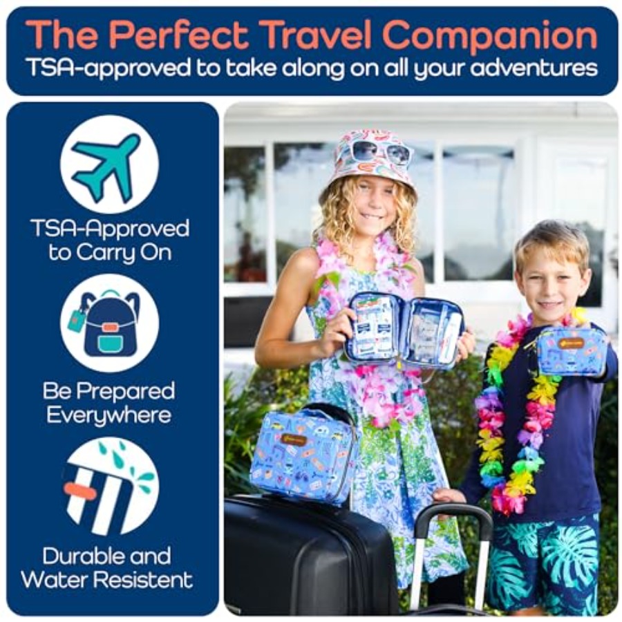 KeepGoing Travel First Aid Kit - Backpack Diaper Bag avaliação e preço