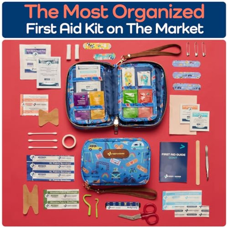 KeepGoing Travel First Aid Kit - Backpack Diaper Bag avaliação e preço