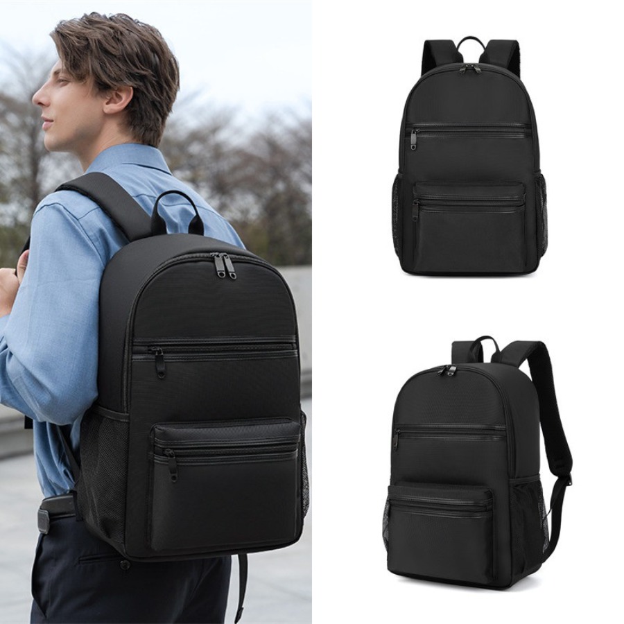 【New Arrival】Minimalist Black  - School Backpack Teen avaliação e preço