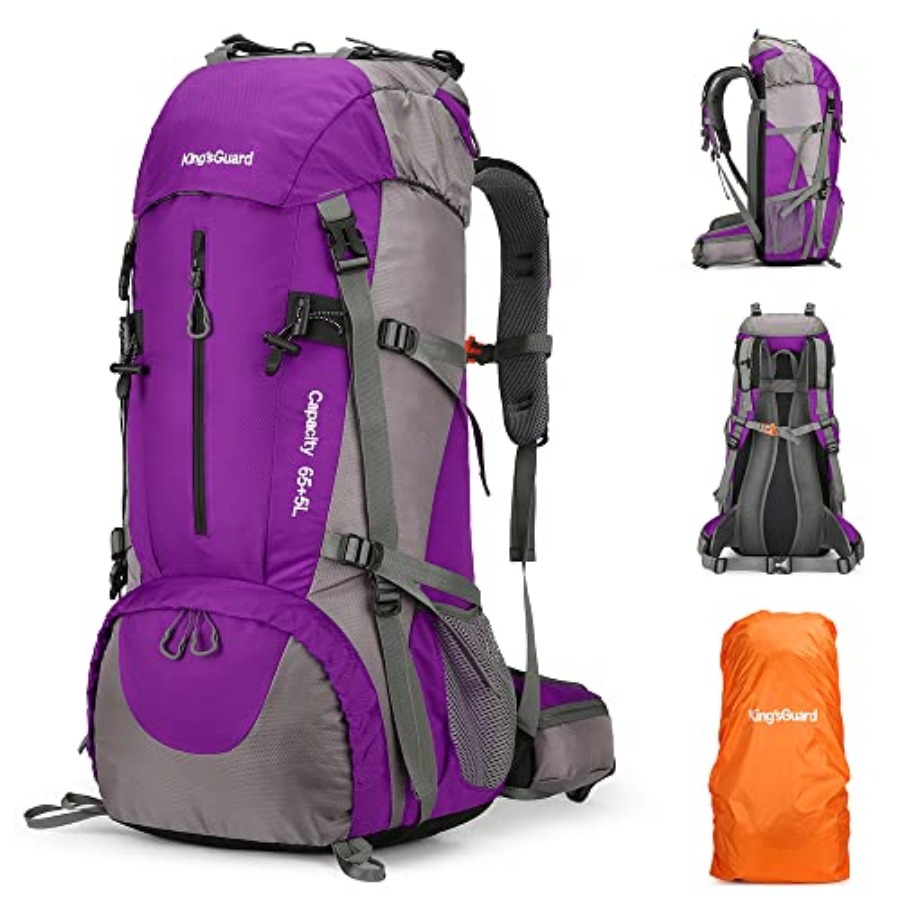 70L Hiking Backpack with Rain  - Hiking Backpack Waterproof avaliação e preço