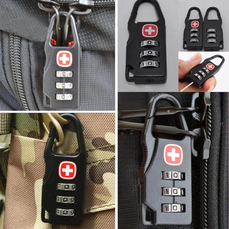 Mini Lock Outdoor small locks  - Backpack Lock Combo avaliação e preço