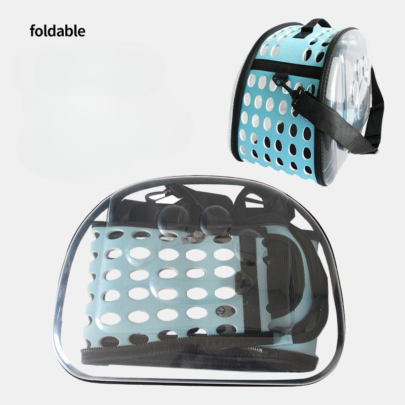Transparent Pet Carrier Sling  - Foldable Backpack Small avaliação e preço