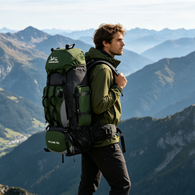 90-liter waterproof hiking bac - Urban Backpack Tactical avaliação e preço