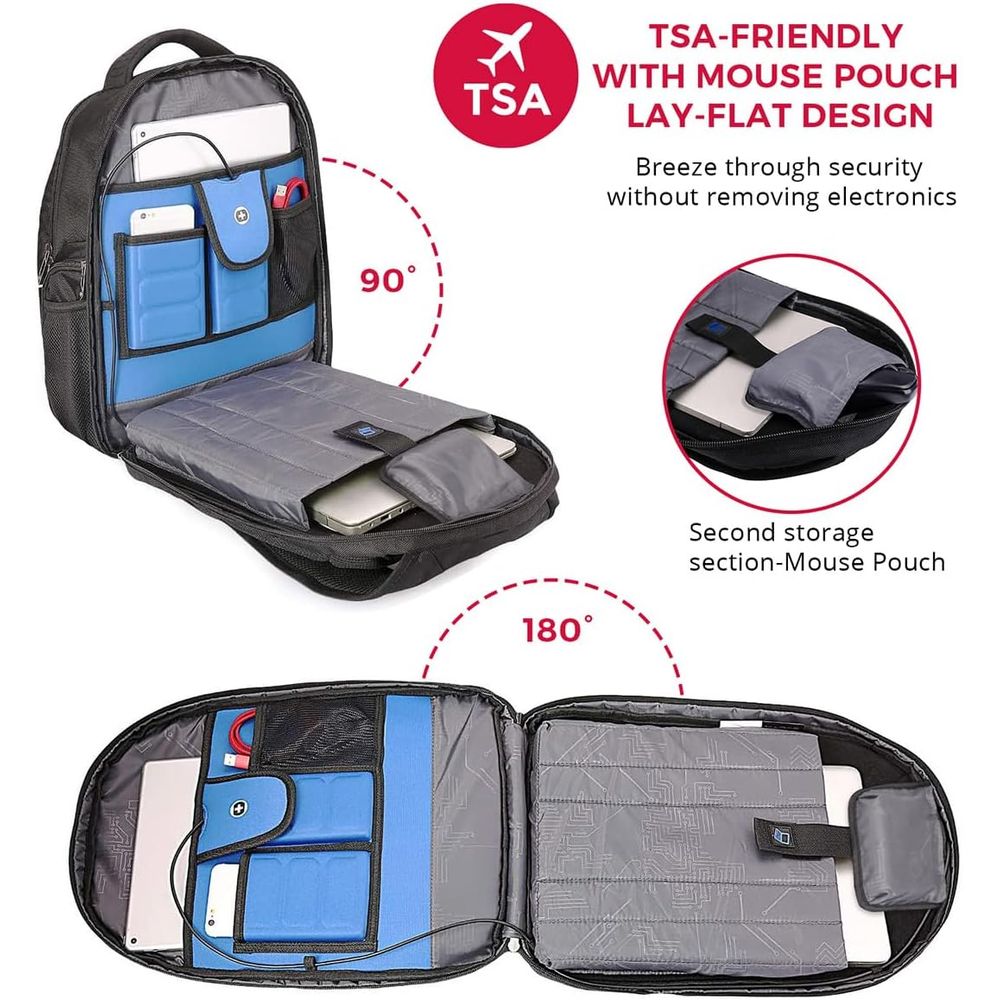 15.6 Inch Laptop & Tech Backpa - Laptop Backpack 15.6 avaliação e preço