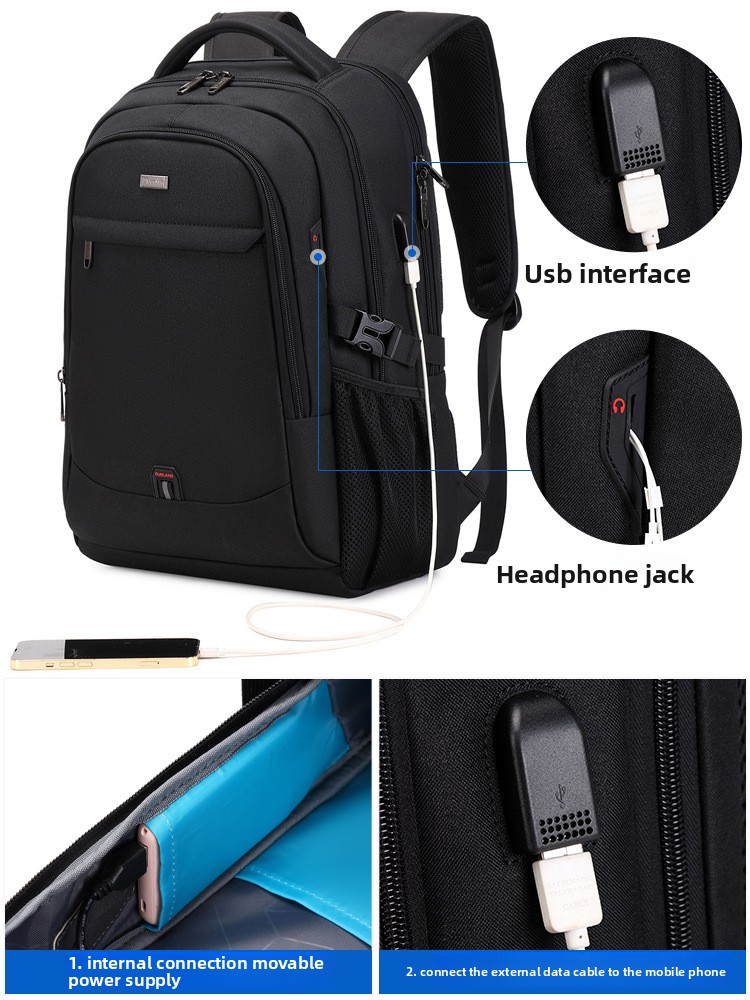 New Customizable Logo Backpack - Business Backpack Brief avaliação e preço