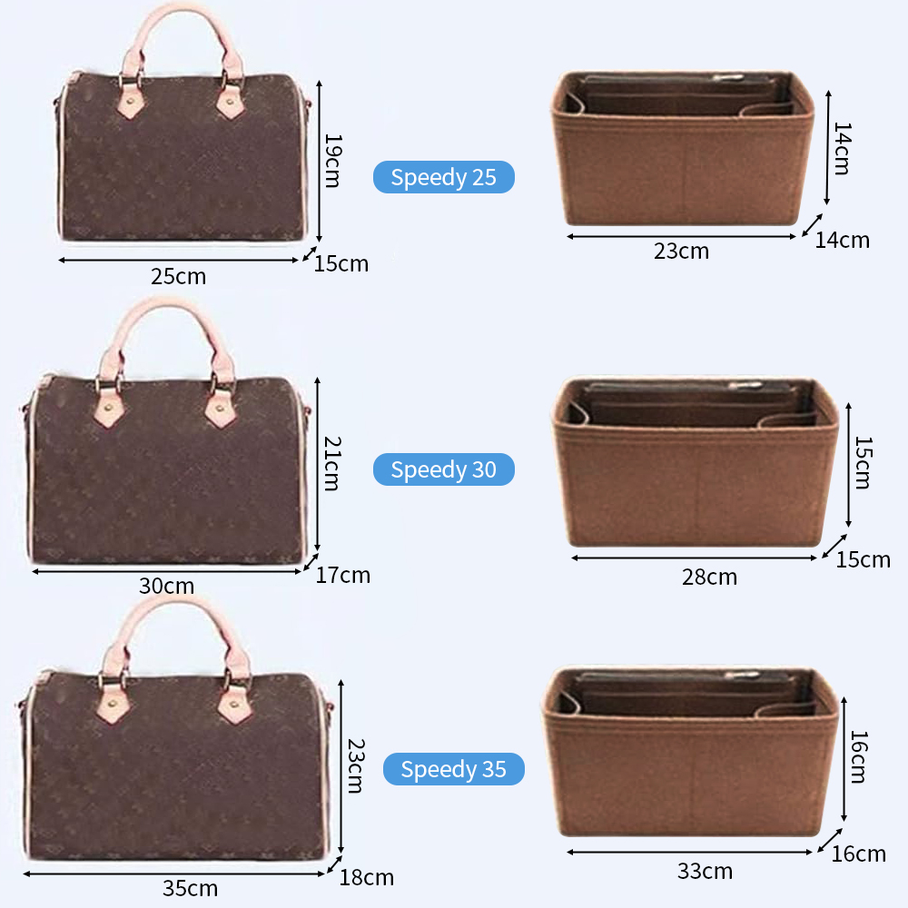 Purse Inserts for Speedy 25/30 - Backpack Insert Organizer avaliação e preço