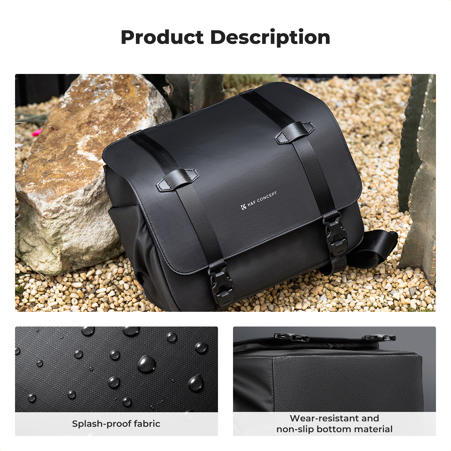 K&F CONCEPT 10L Camera Sling B - Rain Cover Backpack avaliação e preço