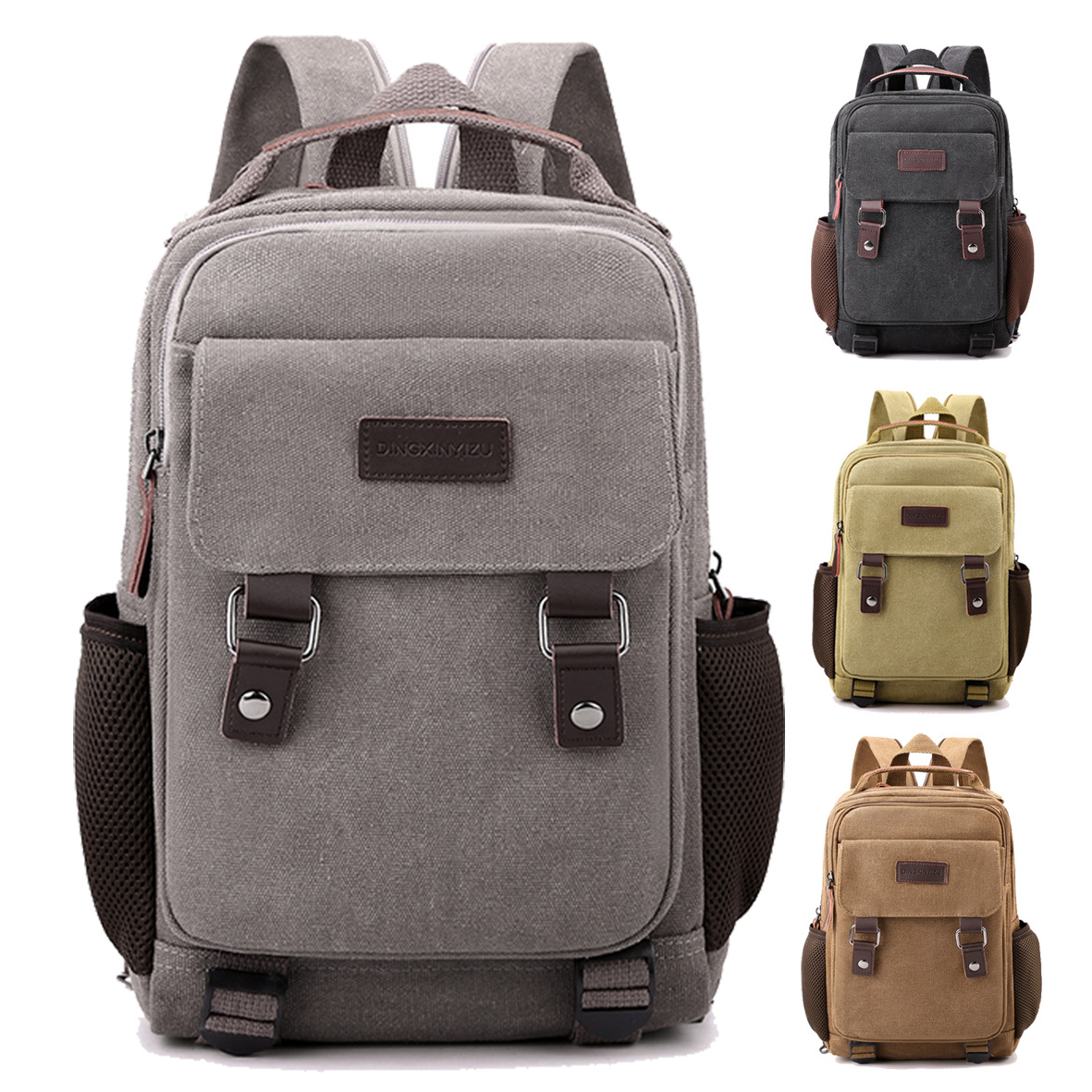 New Canvas Chest Bag Men Large - Canvas Backpack Casual avaliação e preço