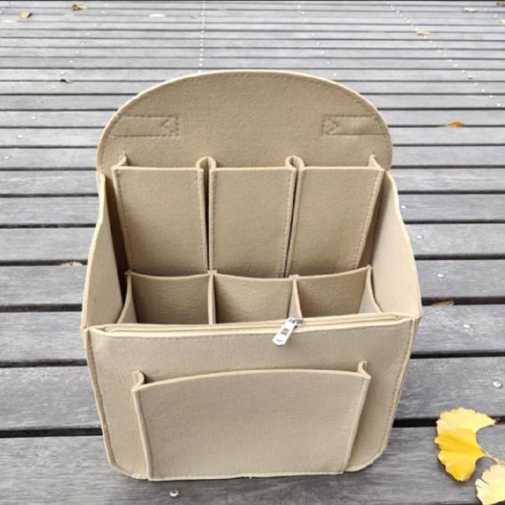 Makeup Organizer Felt Insert B - Backpack Insert Organizer avaliação e preço