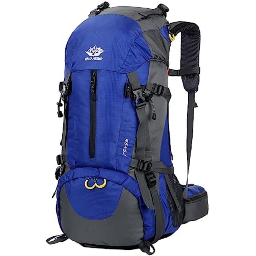 50L Hiking Backpack Men Campin - Rain Cover Backpack avaliação e preço