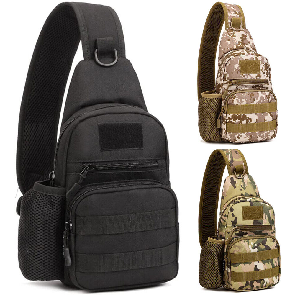 Tactical Sling Crossbody Backp - Sling Backpack Shoulder avaliação e preço